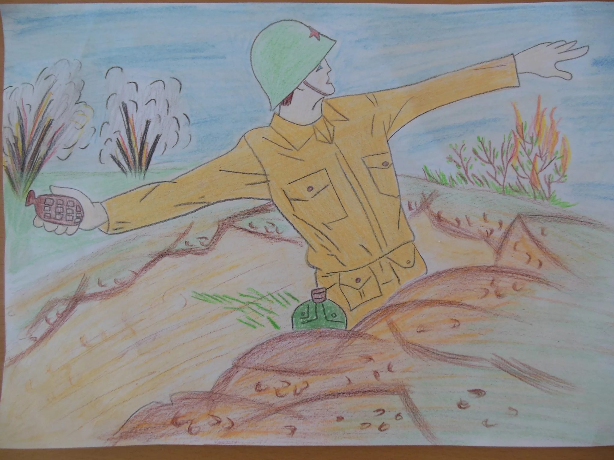 Проект 4 класс военная тема