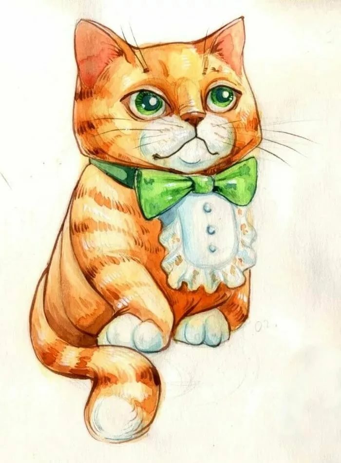 Красивый милый котик рисунок. Коты рисунки. АТ рисунок. Котик рисунок. Нарисовать кота.