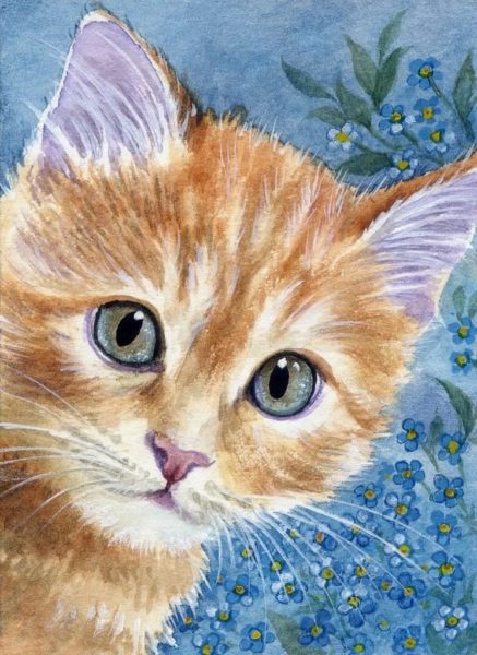 260 рисунков котов и кошек