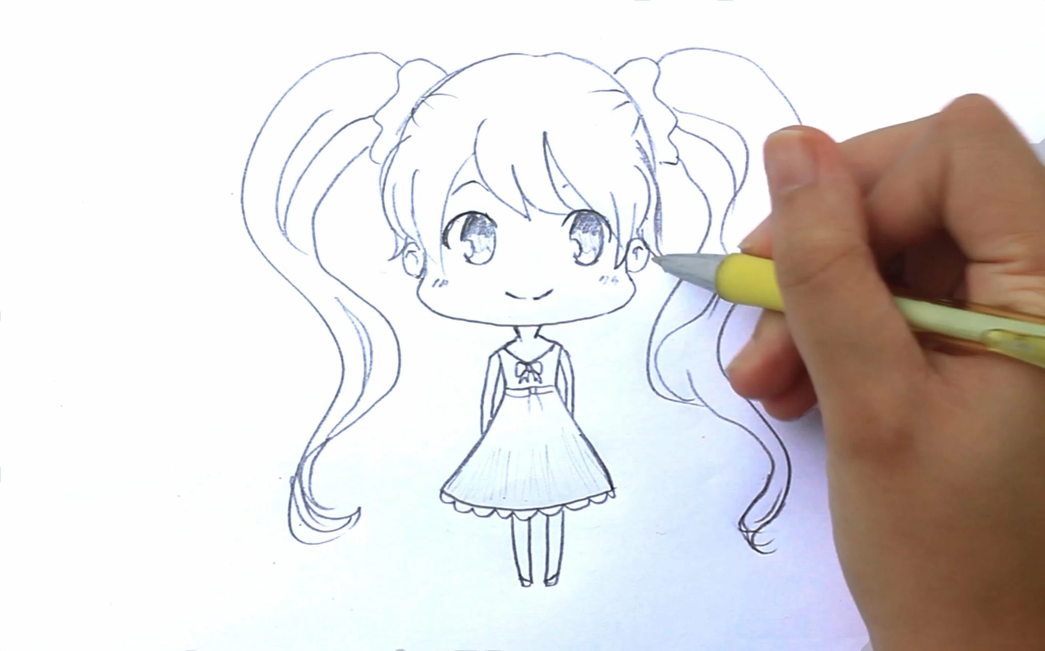 Рисунки для срисовки аниме