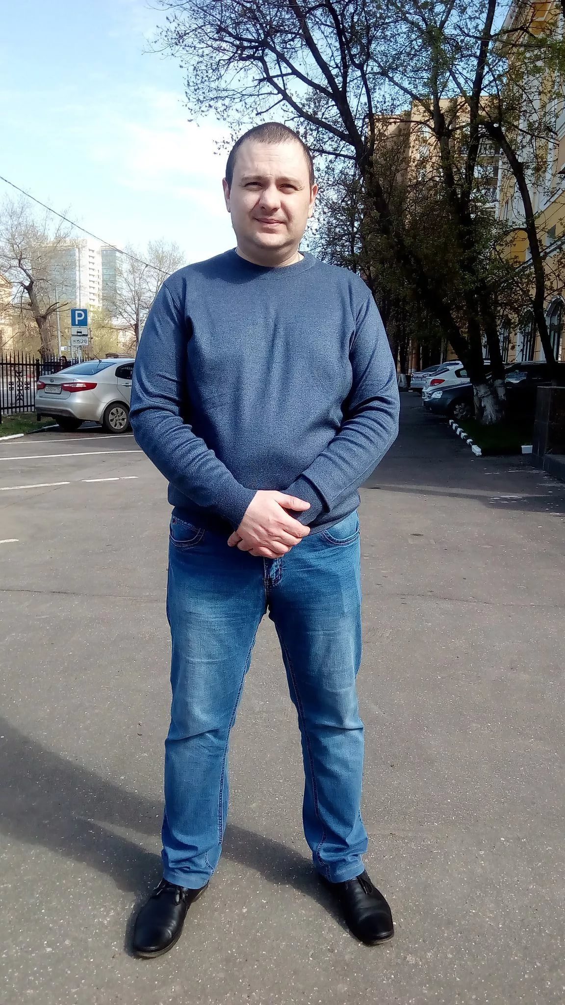Обычный русский мужчина 40 лет