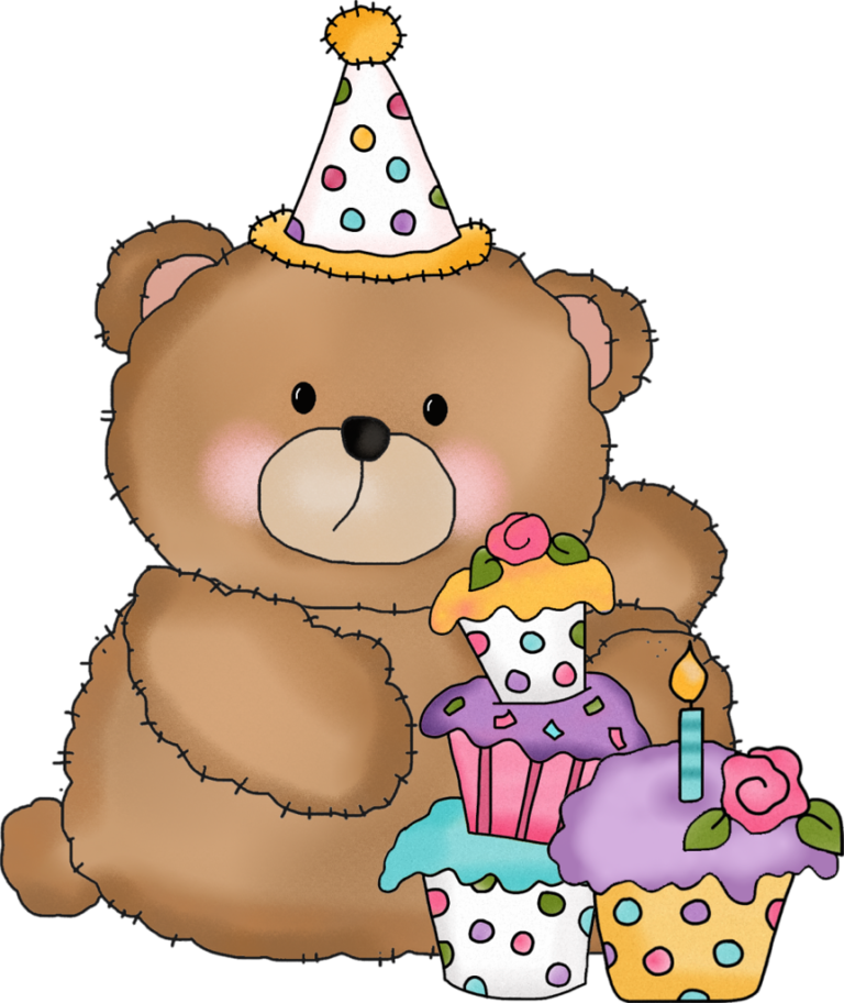 Картинки пнг с рождением. Медвежонок с тортиком. С днем рождения мишка. Медвежонок для тортика печать. Мишка с тортиком на день рождения.