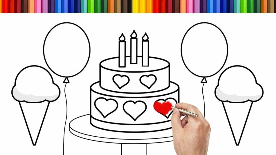 250 рисунков с днем рождения: что можно нарисовать