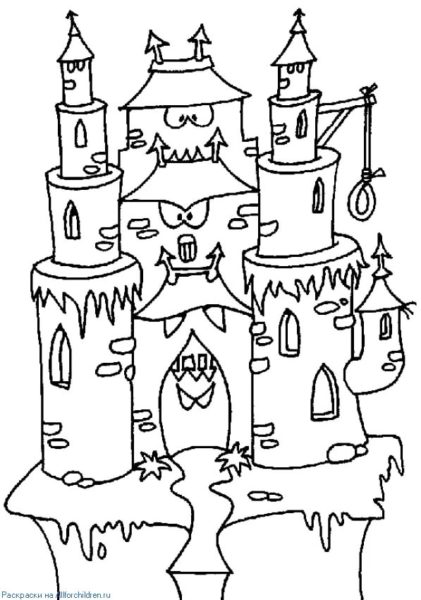 Как нарисовать замок: 210 рисунков