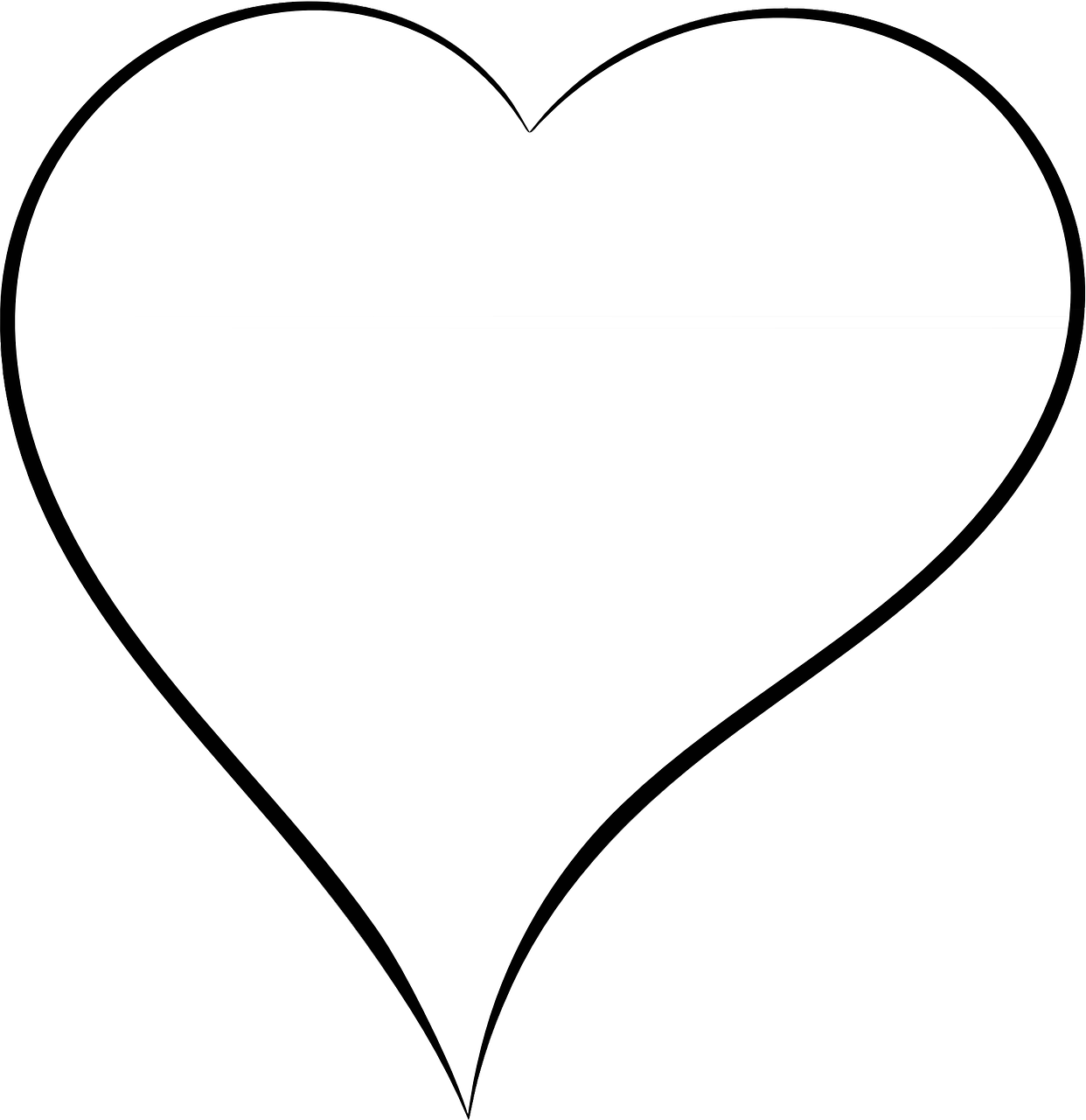 Сердечки шаблоны для вырезания. Сердце очертание. Сердце контур. Сердце шаблон. Сердечко шаблон.