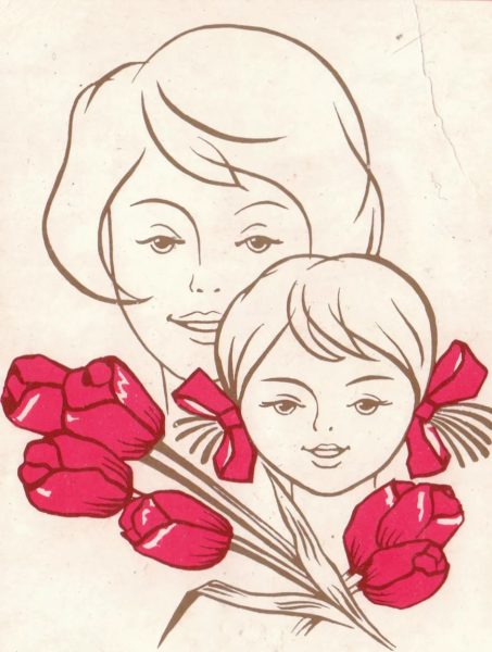 70 рисунков для мамы на любой праздник