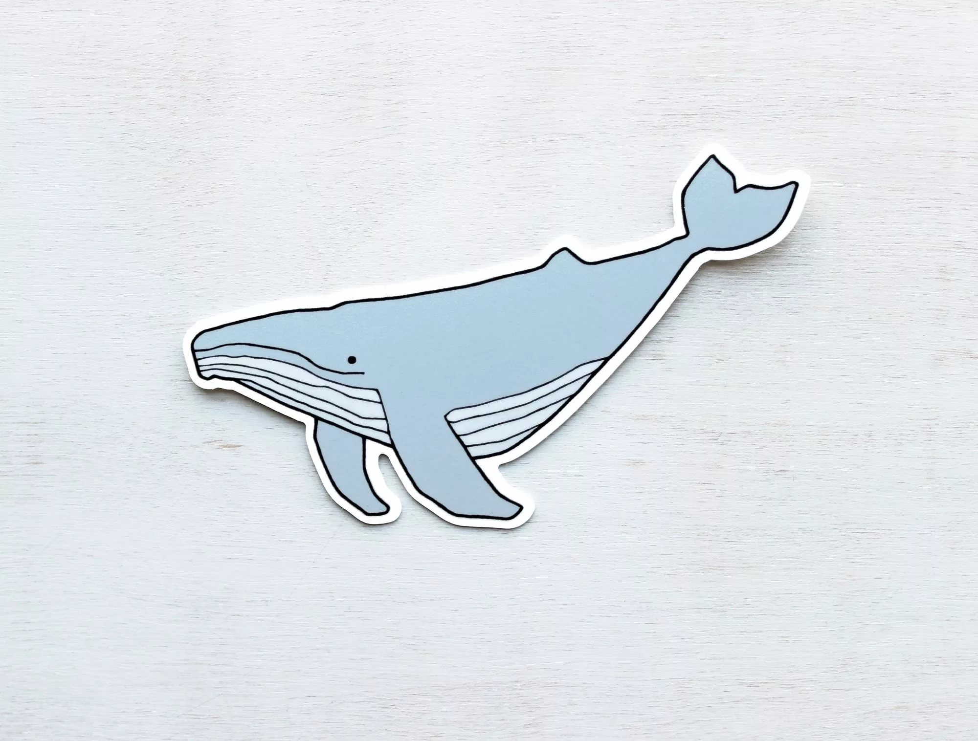 Наклейка - киты