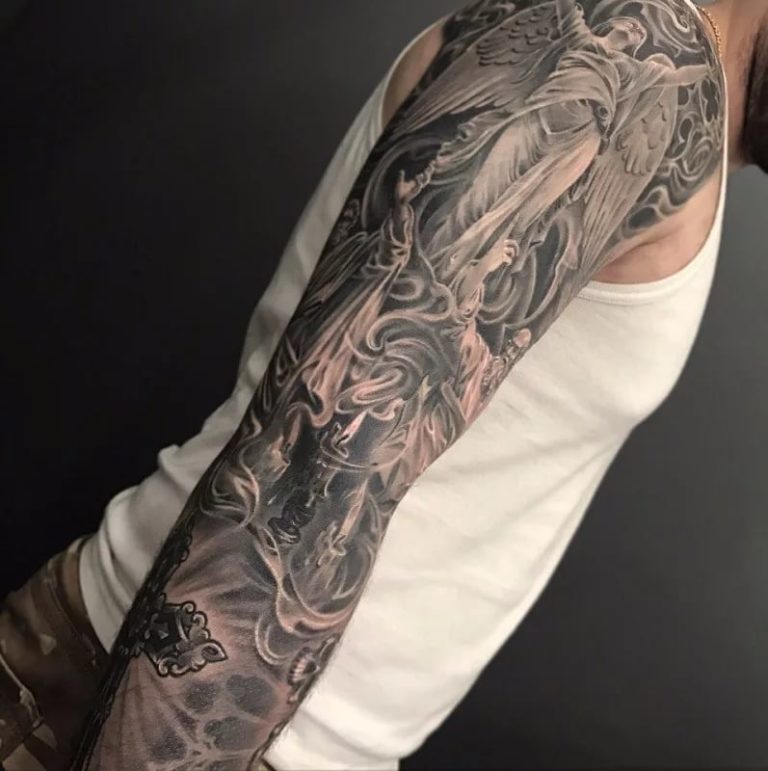 Татуировка рукав для мужчин фото