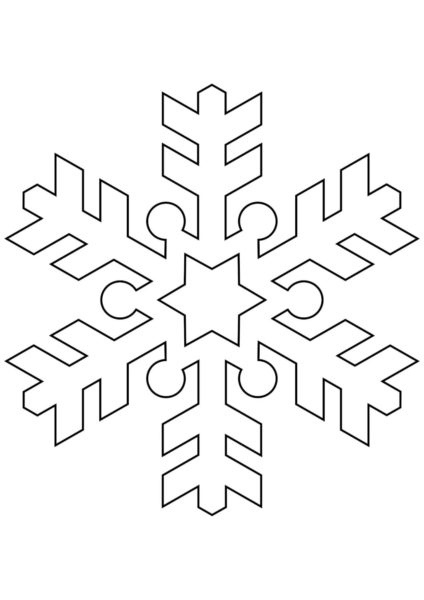 Снежинки из бумаги: 130 шаблонов