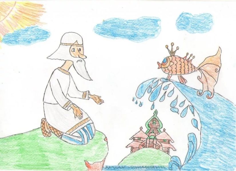 120 рисунков-иллюстраций к сказкам для детей