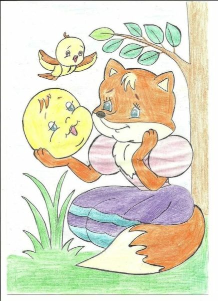 120 рисунков-иллюстраций к сказкам для детей