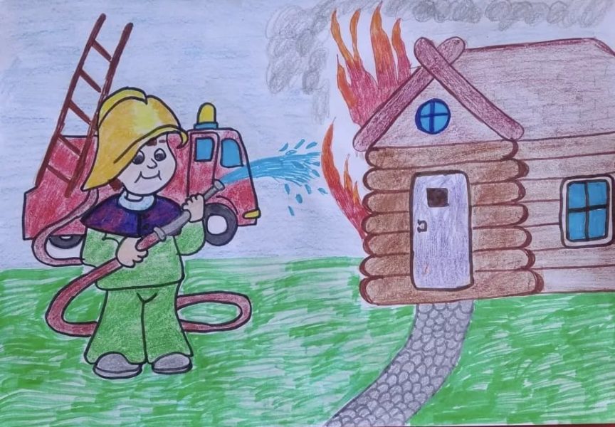 Как нарисовать пожарную машину или пожарного: 130 рисунков для детей
