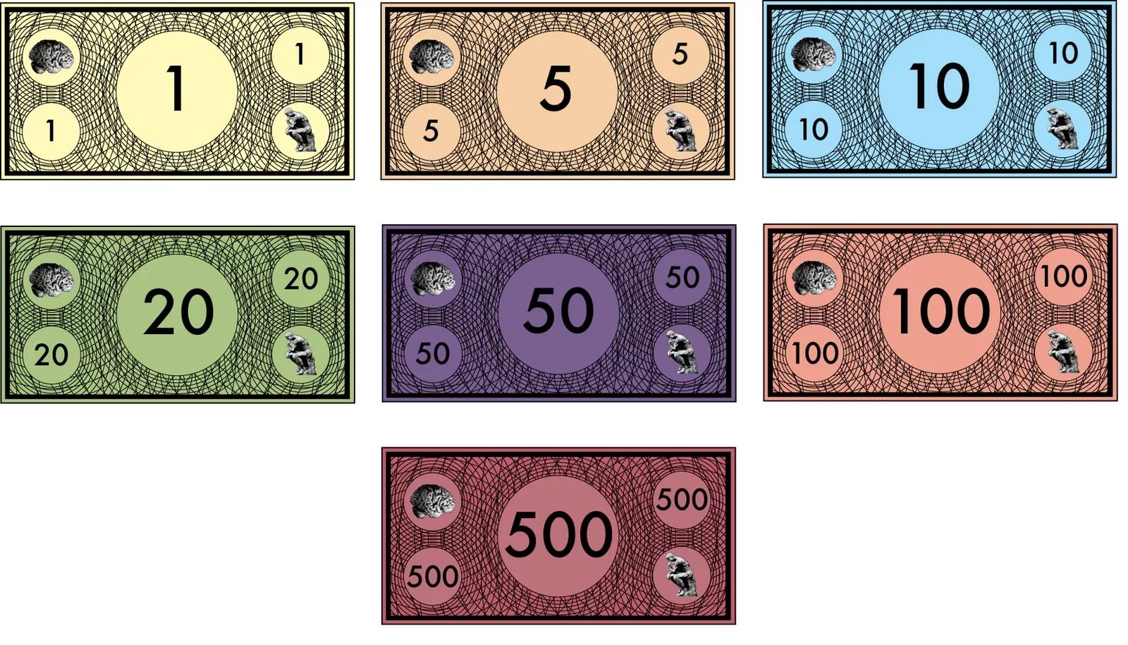 Бумажные Деньги Для Игры