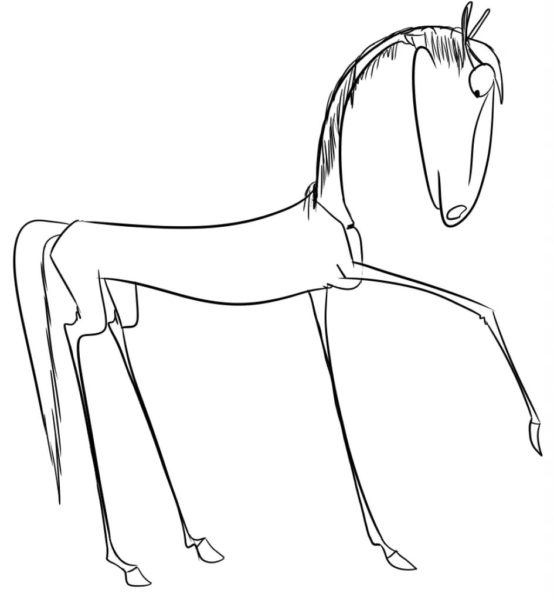 95 рисунков лошадей для детей и взрослых