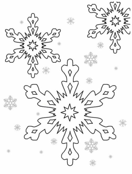 Снежинки из бумаги: 130 шаблонов