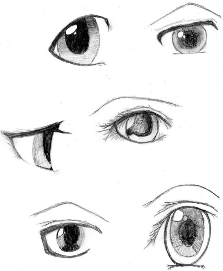 Фото глаз для срисовки аниме