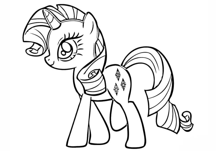 My Little Pony: 80 раскрасок