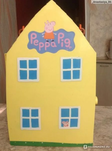 40 картинок со Свинкой Пеппой и её домом