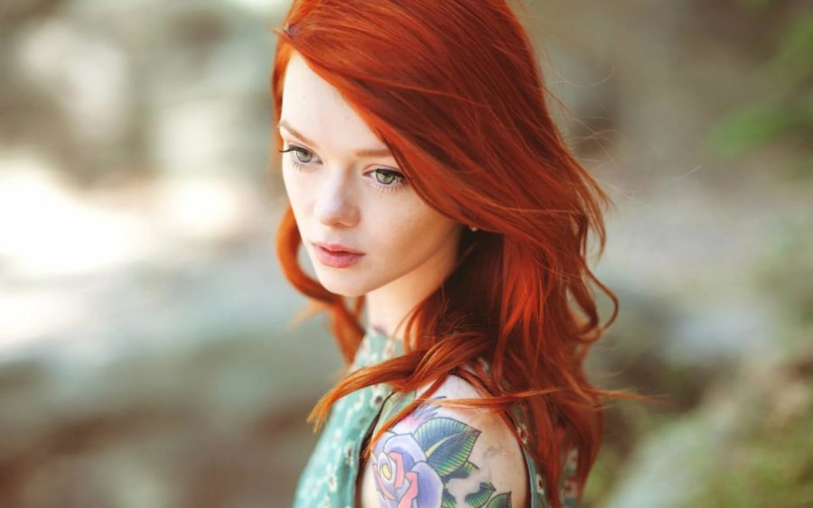 70 фото девушек с рыжими волосами