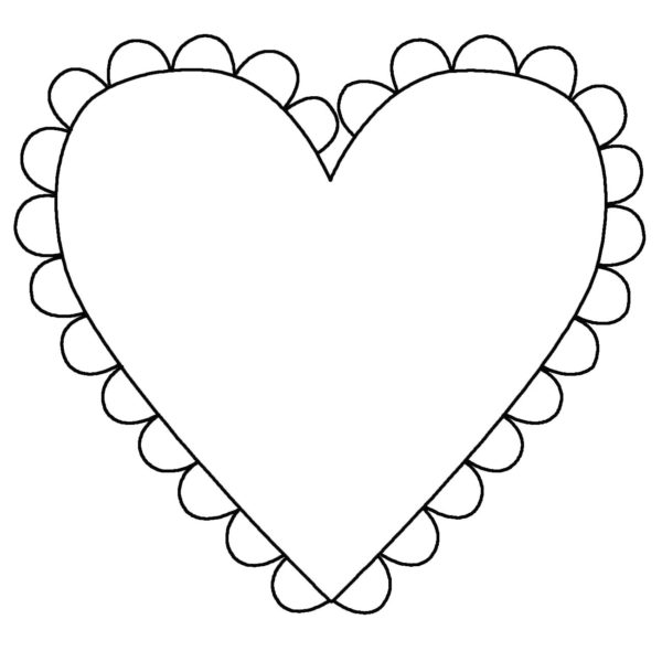 Валентинки своими руками: 100 шаблонов для распечатки