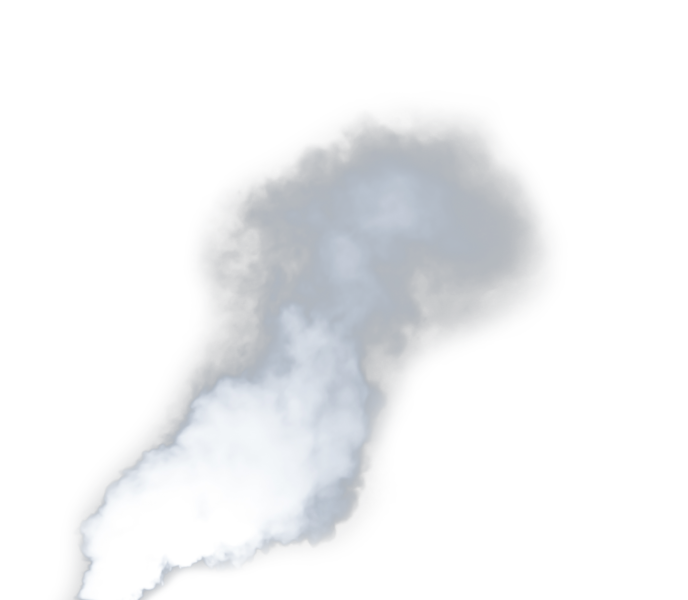 Дым, туман и пар для Фотошопа: 100 png