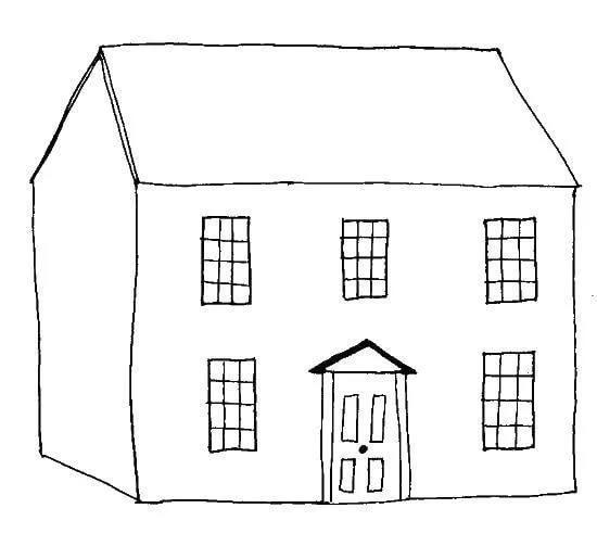 Как нарисовать дом: 75 рисунков карандашом и не только